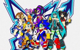 Sonic Adventure 2 Night into Dreams e Jet Set Radio artwork