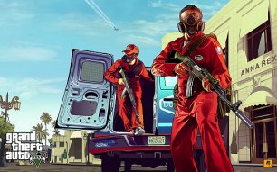 Grand Theft Auto V artwork