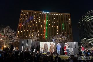 World's Biggest Pong Game - Downtown KC