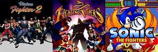 Virtua Fighter 2, Fighting Vipers e Sonic the Fighters