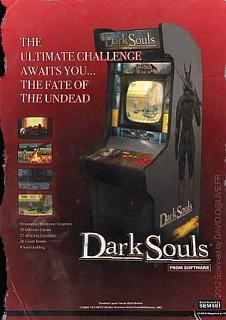 Dark Souls eighties coin-op - Advertisement