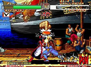 Samurai Shodown II - sword-clashing mini-game