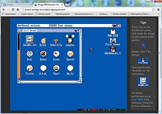 PNaCl: Amiga 500 Emulator per Google Chrome