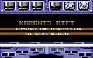 Koronis Rift - Commodore 64