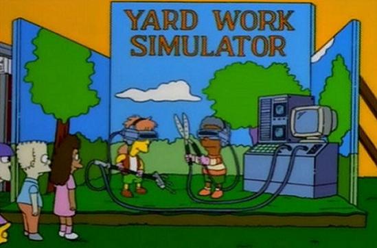 The Simpson - Yard Work Simulator