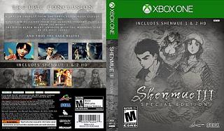 Shenmue III Special Edition - XBox One (fan boxart)