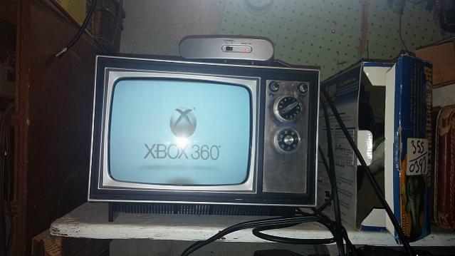 XBox 360 su TV anni '70