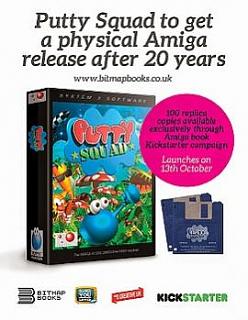 Putty Squad - physical Amiga release