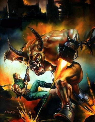 Doom's 21st Anniversary - artwork dal dietro le quinte dello sviluppo (1993)