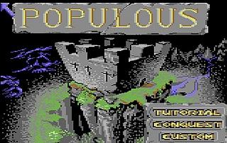 Populous - Commodore 64