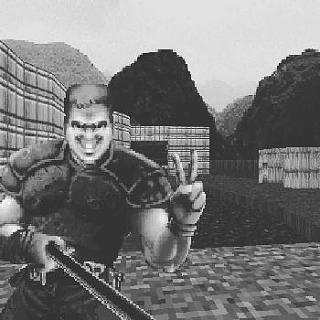 InstaDoom - doomguy selfie