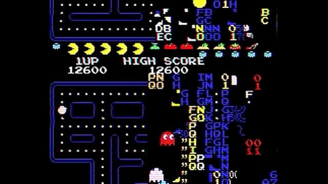 Pac-Man - Map 256 Glitch