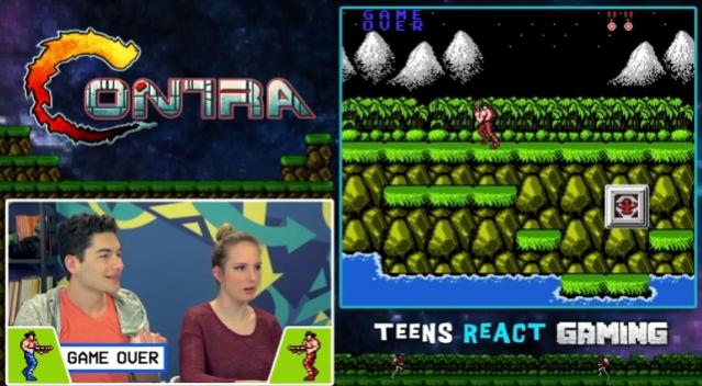 Teens React To Contra (NES)