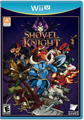 Shovel Knight - Wii U box