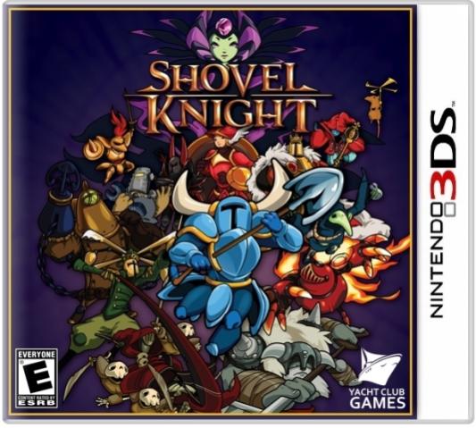 Shovel Knight - 3DS box