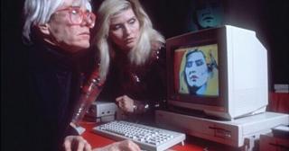 Andy Warhol, Debbie Harry e Amiga 1000