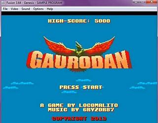 Gaurodan - Mega Drive - Fusion