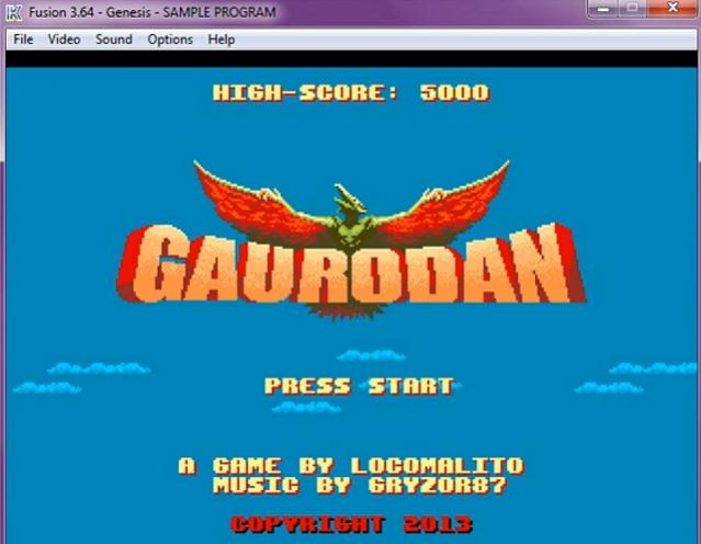 Gaurodan - Mega Drive - teaser