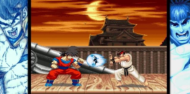 Goku VS Street Fighter II