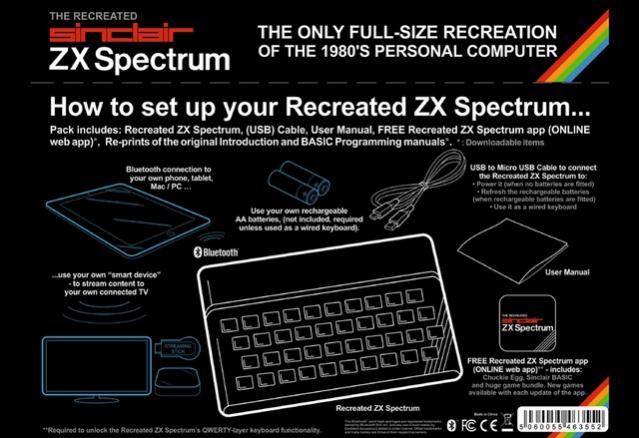 Recreated ZX Spectrum