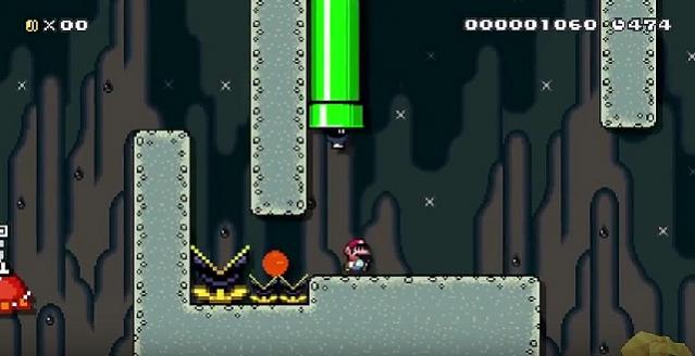 Super Mario Maker - livello &quot;Bomb Voyage&quot;