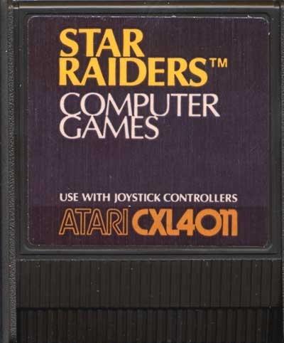 Star Raiders - cartridge - Atari 8-bit