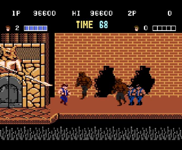 Double Dragon Atari 7800 Sprite and Color Hack