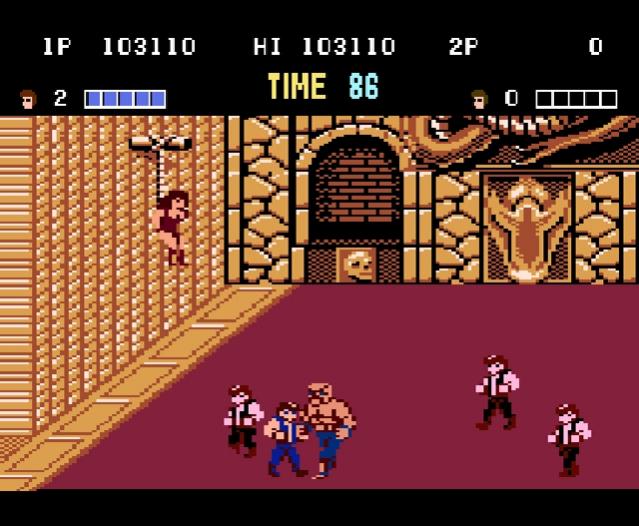 Double Dragon Atari 7800 Sprite and Color Hack