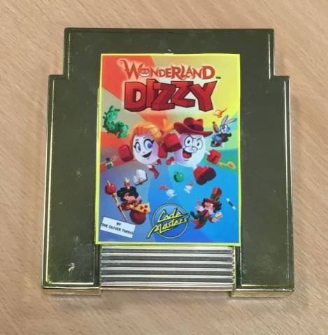 Wonderland Dizzy - NES cartridge