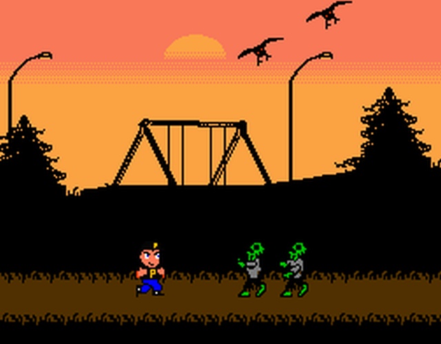 Haunted Halloween '85 - NES homebrew - ingame