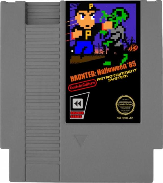 Haunted Halloween '85 - NES homebrew - cartridge