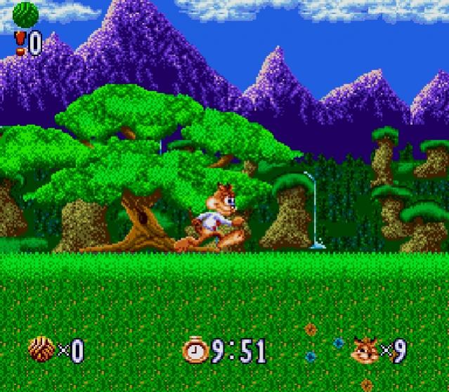 Bubsy in Claws Encounters of the Furred Kind