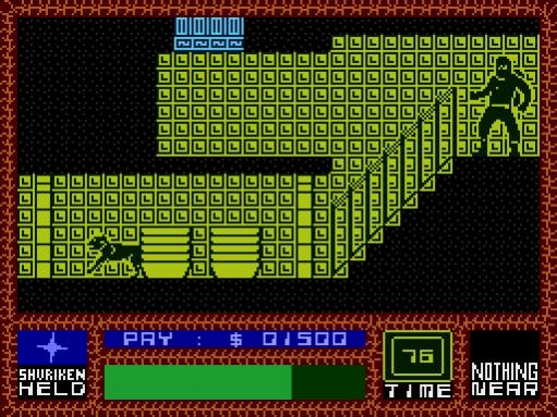 Saboteur - Atari XL / XE