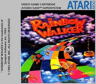 Rainbow Walker - Atari 5200 - cover