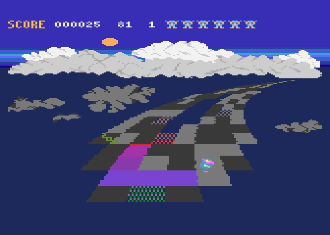 Rainbow Walker - Atari 8-bit