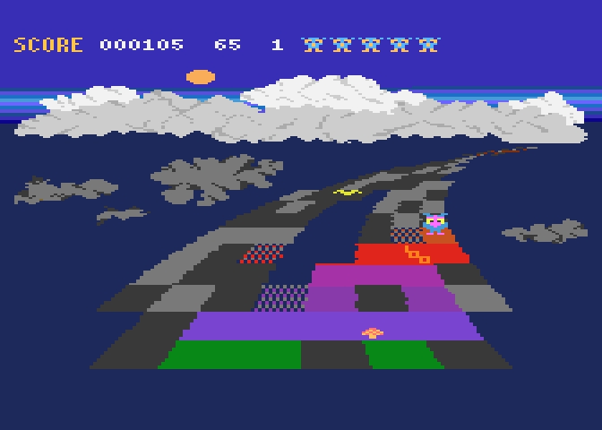 Rainbow Walker - Atari 8-bit