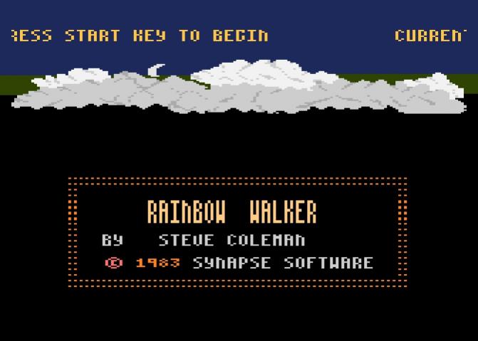 Rainbow Walker - Atari 8-bit