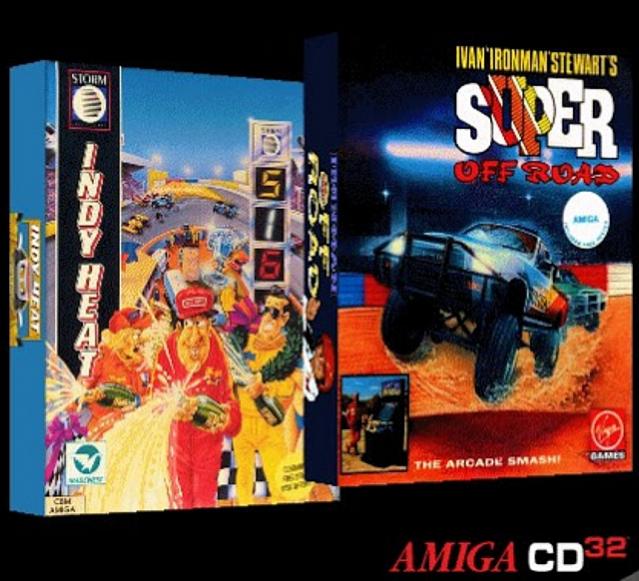 Indy Heat e Super Off Road CD32 - Unofficial CD32 Release