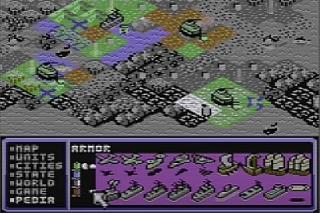 8-bit Civilizations - Civilization-like game tech demo - C64