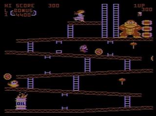 Donkey Kong - Atari 8-bit Arcade hack