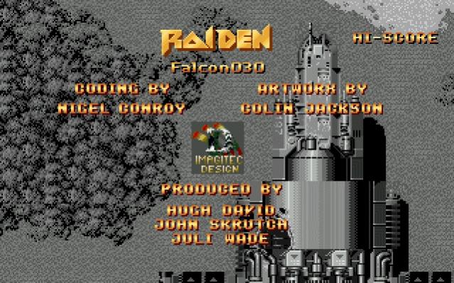 Raiden - Atari Falcon 030