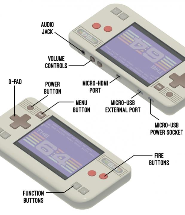 THE 64 - Computer and Handheld Console