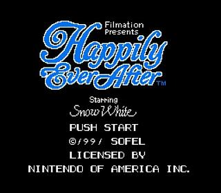 Happily Ever After - NES - title