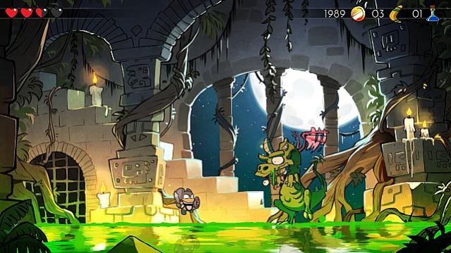 Wonder Boy: The Dragon's Trap - Wonder Boy III: The Dragon's Trap remake