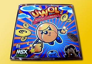 Uwol - Quest For Money - MSX2 cover