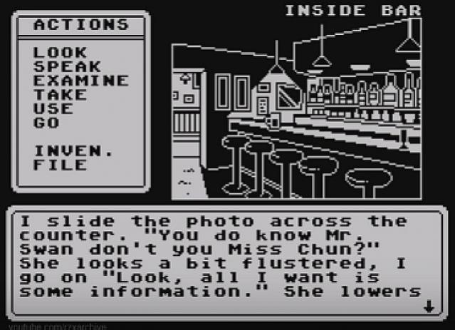 Sam Mallard - The Case of the Missing Swan - ZX Spectrum