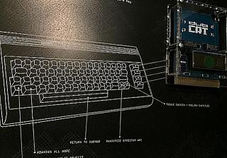 DUBCRT: album musicale / sintetizzatore interactive light / remix gadget cartridge per C64