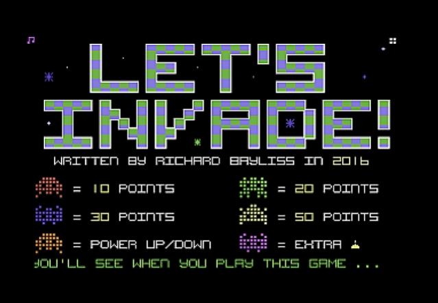 Let's Invade! - C64