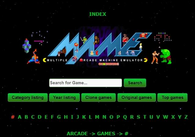 EmuWiki - Retro Games Online - MAME