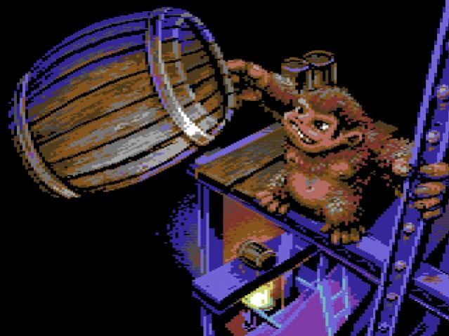 Donkey Kong + (X2016 Version) - Commodore 64